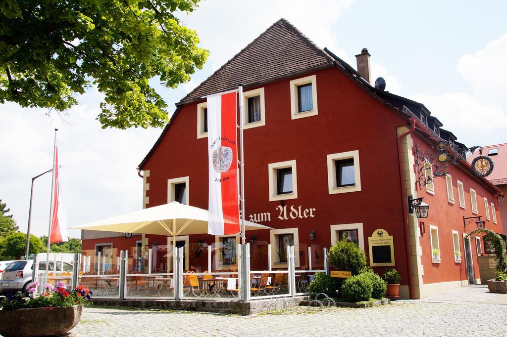 Gasthof Adler Schillingsfürst المظهر الخارجي الصورة